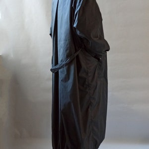 Trench Raincoat, Long Raincoat With Zipper, Spring Overcoat, Maxi Jacket image 2