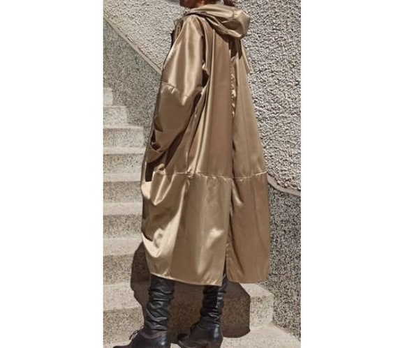 Trench Raincoat Raincoat With Zipper 