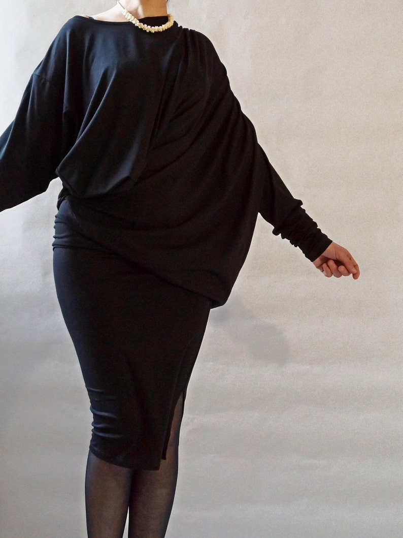 Formal Dress Woman Dress Black Elegant Dress Designer Dress Black Dress