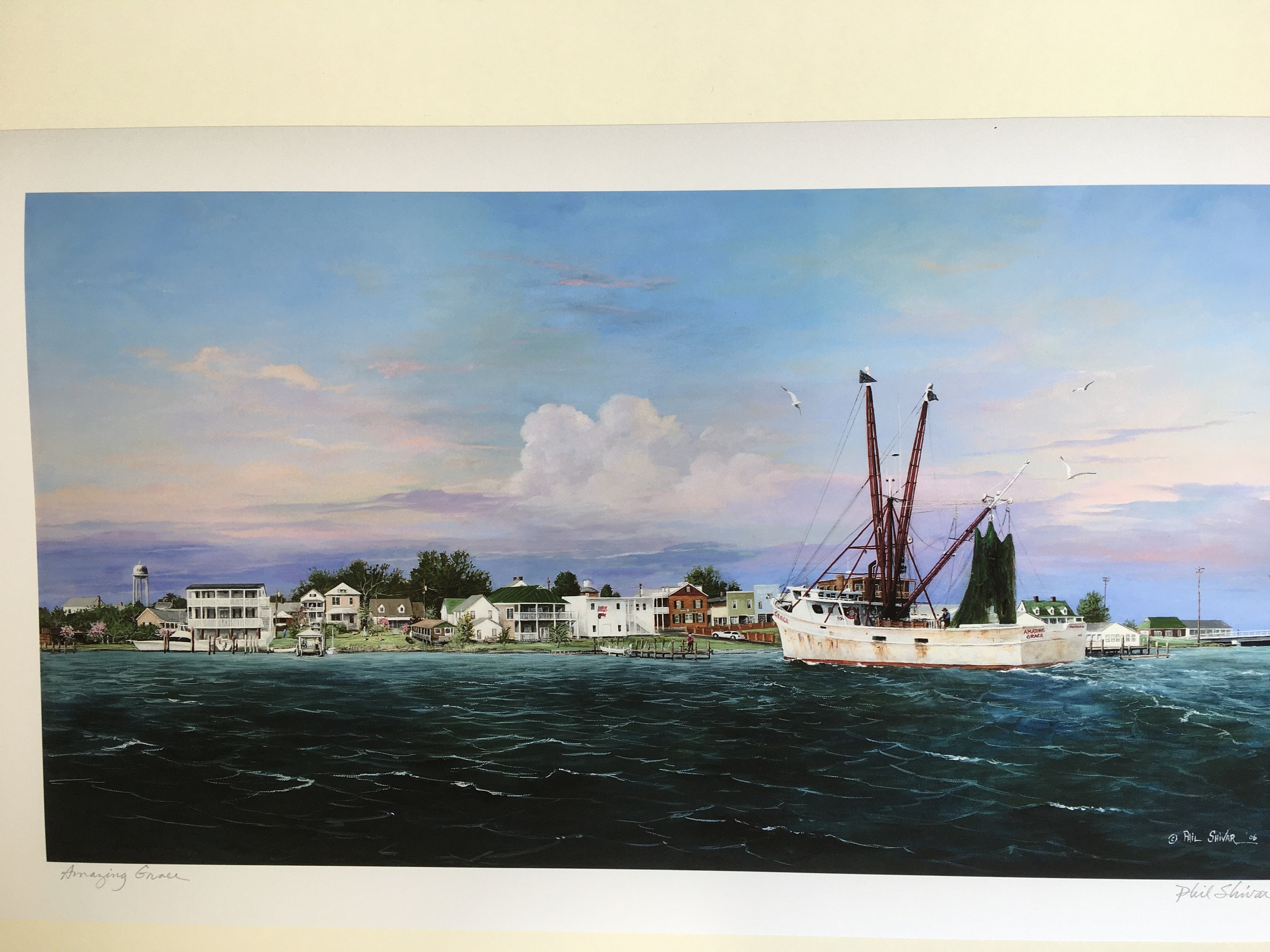 Swansboro, NC Amazing Grace Fishing Village Shrimp Boat Historic