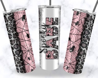 Spooky Babe Digital Download Tumbler Wrap Sublimation PNG