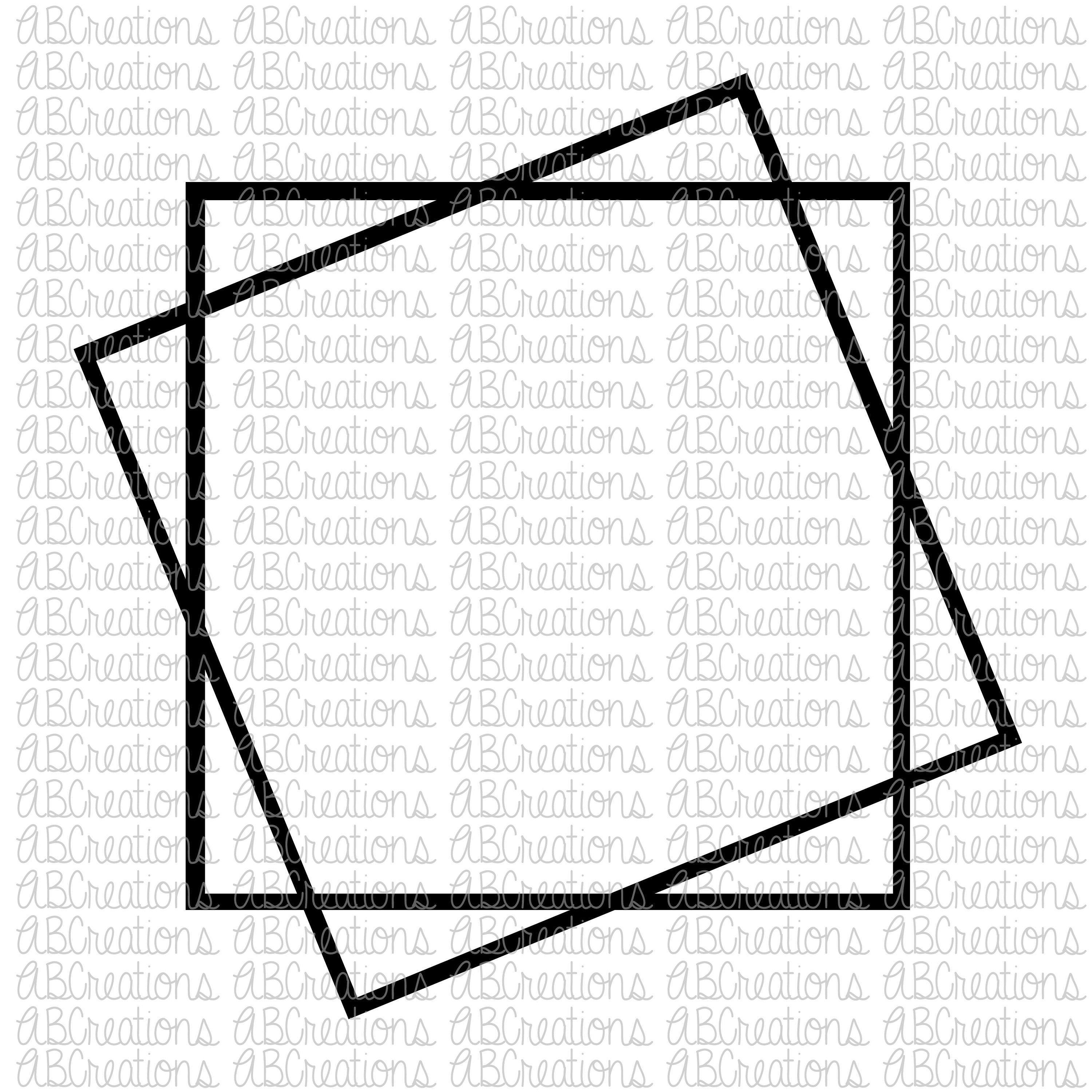 Square Frame File Download Etsy