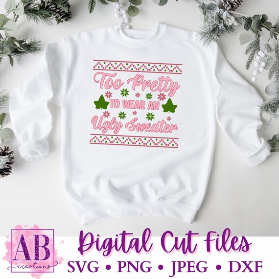 Alpha kappa alpha christmas deals sweater