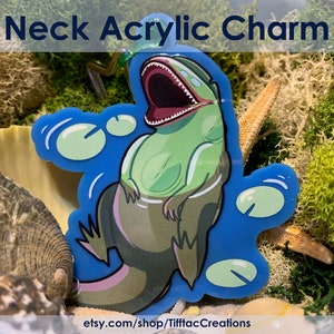 Valheim Neck Colored Acrylic Charm