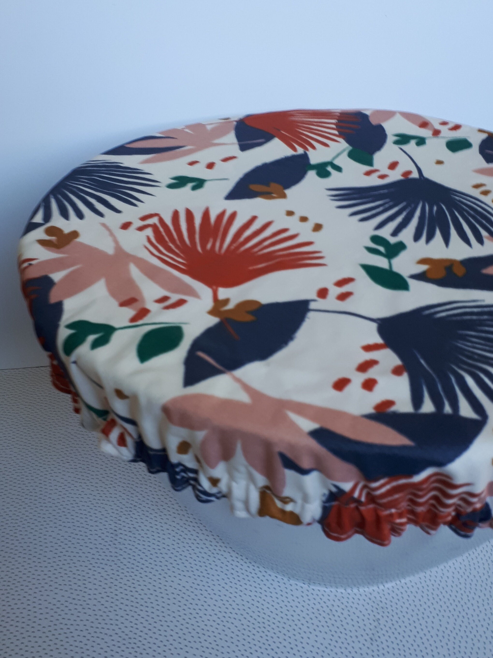 Charlotte Couvre -Plats X1 Taille L Motif Feuille