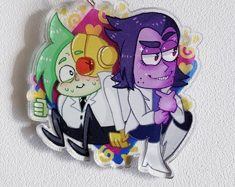 OK K.O.! Voxman // Double-Sided Charm - 2"