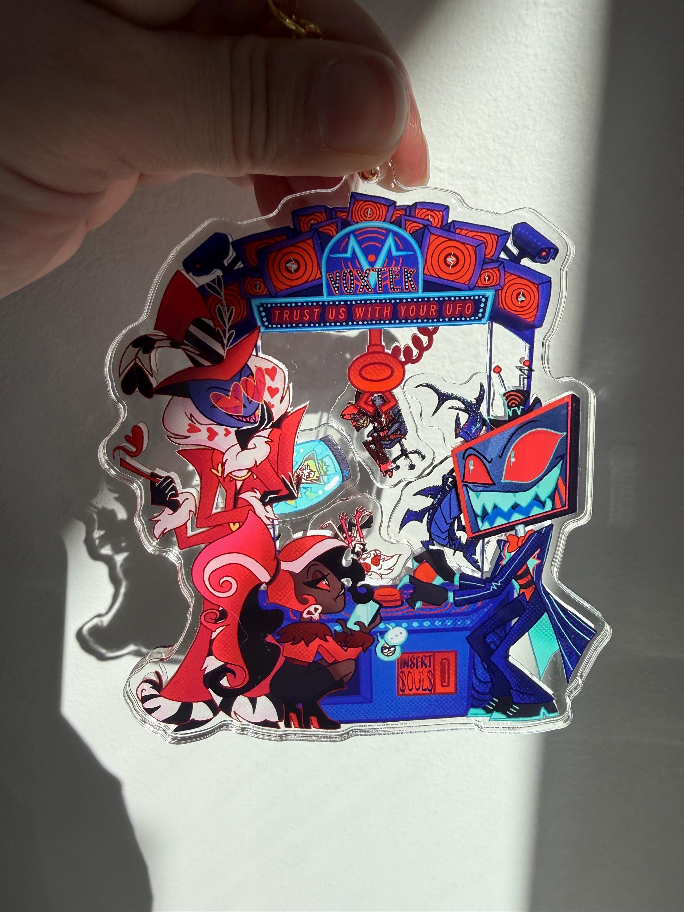 Hazbin Hotel Vees Keychains - Etsy