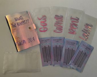 What’s The Budget Binder with Money Challenge  | A6 Binder | Cash Envelopes | Gifts for her | Money Binder | Cash Envelope System
