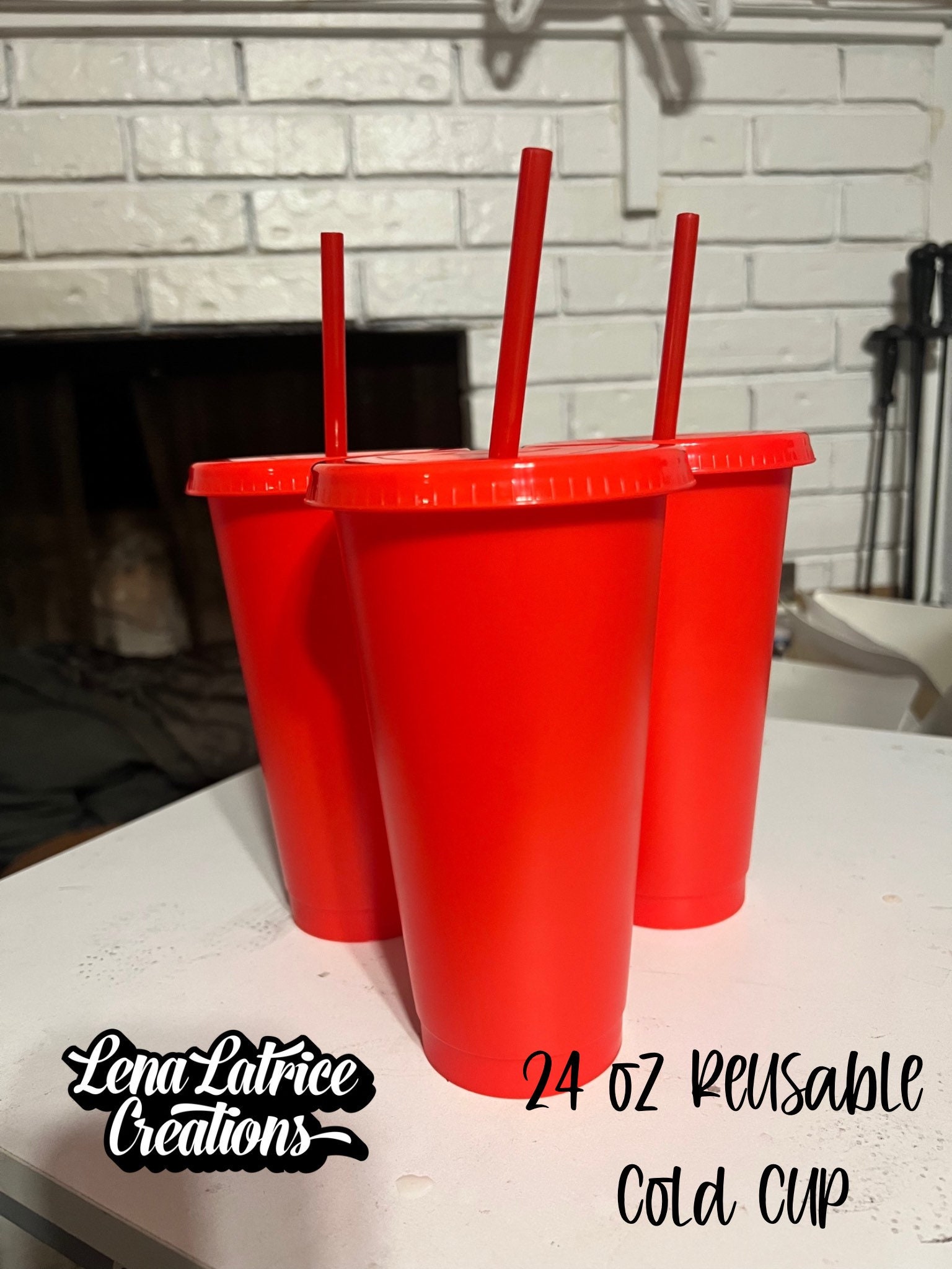 Starbucks Matte Red - Etsy