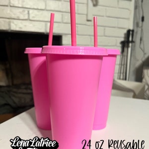Light Purple Reusable Cold Cup 24oz