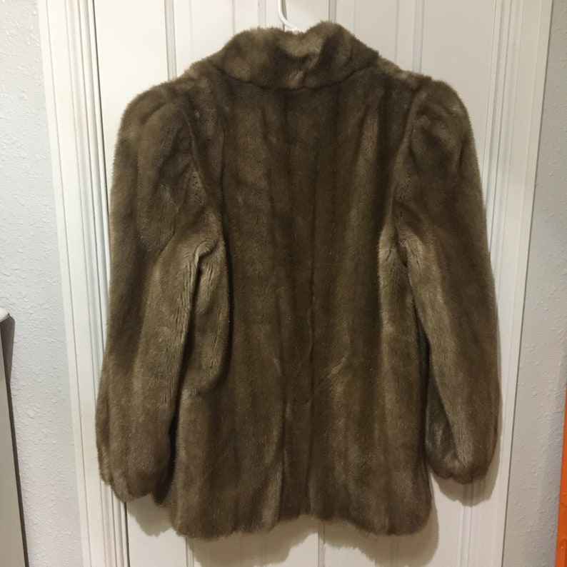 Beautiful Vintage Faux Fur Jacket / Coat by Hillmoor New York | Etsy