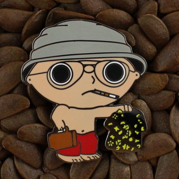 BHO Pins Hunter S. Thompson Gonzo Duke Fear and Loathing Pin