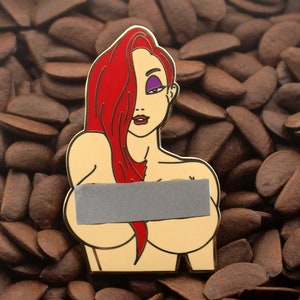 Jessica Rabbit Pins Fantasy Pin Bada Bada Bing Badge