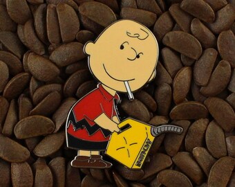 Banksy Graffiti Pins Charlie Brown Pin