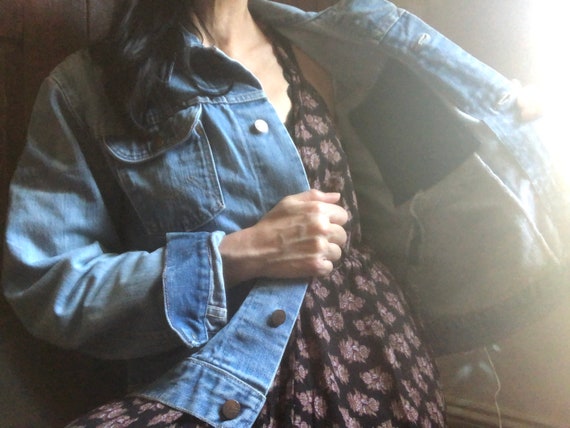 Vintage ‘60s ‘70s Maverick BLUE BELL denim jacket
