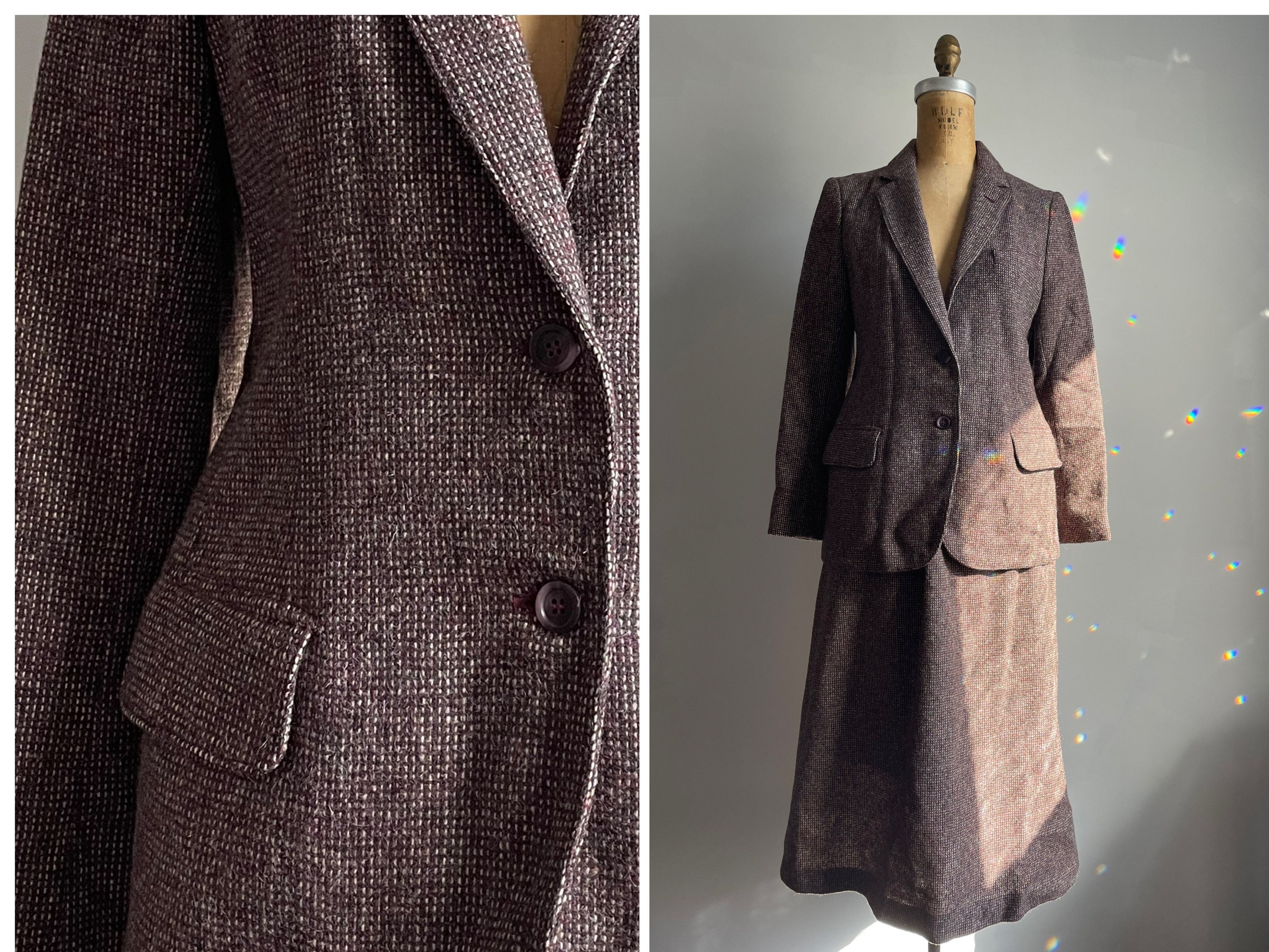 Vintage Tweed Set 