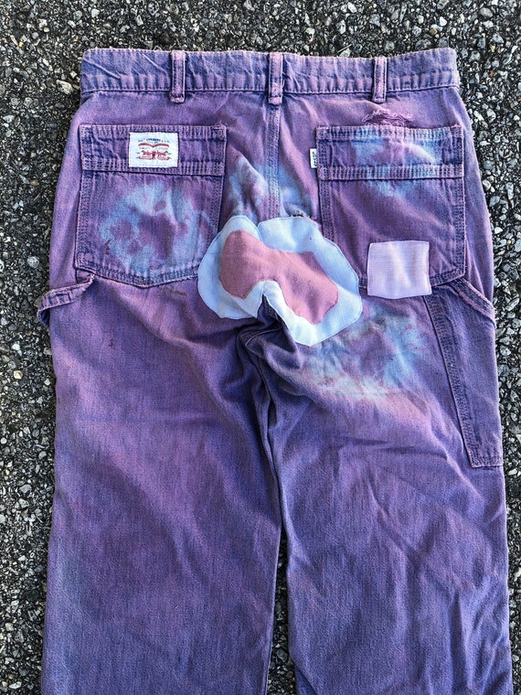 Vintage ‘80s one of a kind customized LEVI’S jean… - image 8