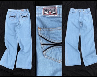 French Star Jeans | Etsy