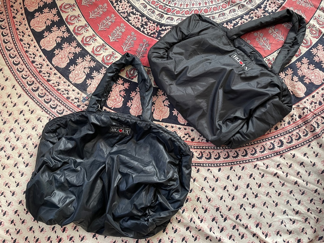 USA 50s パーティバッグ CORD BAG ビンテージ Set of 2 Vintage '80s BIJOUX Parachute Overnight Bags