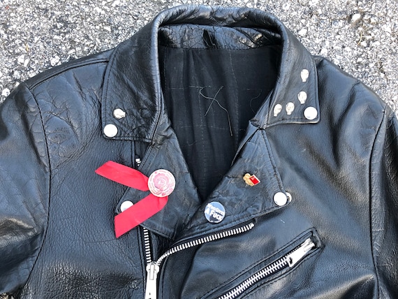 Collectible vintage ‘82 London punk rock biker ja… - image 2