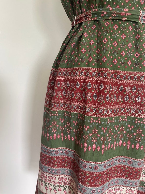 Authentic ‘70s hippie dress, bohemian floral prin… - image 4