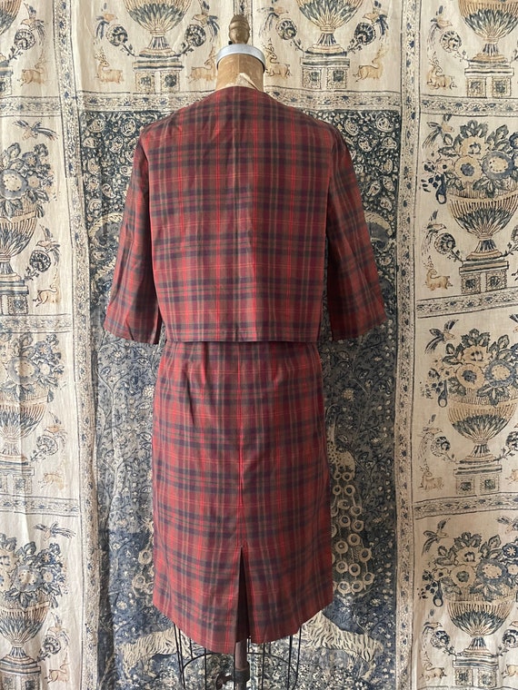 Vintage 1950’s ‘60s ladies plaid suit | matching … - image 10