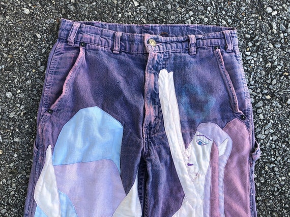 Vintage ‘80s one of a kind customized LEVI’S jean… - image 3
