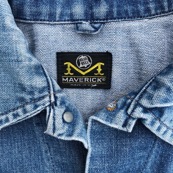 Vintage '60s '70s Maverick BLUE BELL Denim Jacket | Soft All Vintage '60s '70s Maverick BLUE BELL Denim Jacket | Soft All