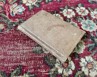 Antique vintage little book Rose and Her Troubles, Christian book, illustrated story book, tiny book with gilded letters