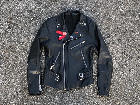 Collectible vintage ‘82 London punk rock biker ja… - image 1