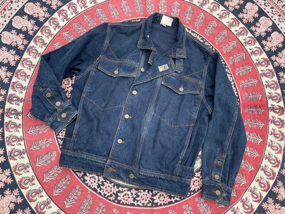 October’s Very Own New Monogram Denim Trucker Jacket Washed Indigo Small