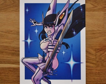 Kill la Kill Satsuki / Stampa artistica anime A5