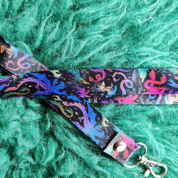 Dragon Rainbow Lanyard