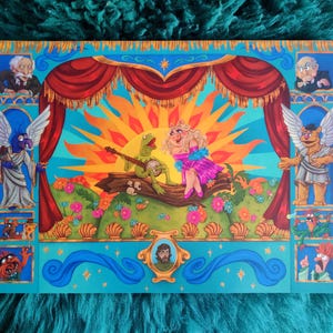 The Muppet Show | Wydruk artystyczny A3