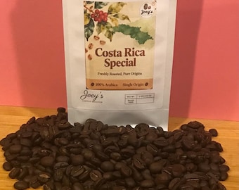 Hand-Roasted Costa Rica Coffee, Apricot & Brown Sugar Notes, 4 oz