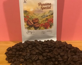 Café panameño tostado a mano, origen único, granos de café de especialidad, 4 oz