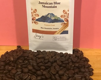 Hand Roasted Jamaica blue mountain Coffee, Freshly Roasted to Order, 4 oz