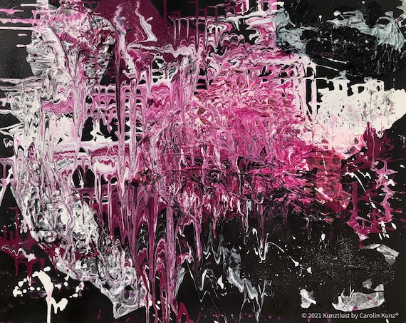 Kunstbild “In motion“, Maße: 100 cm x 80 cm x 1,7 cm