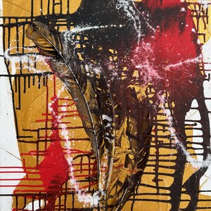 Wall art, wall design, wall decoration, abstract art, acrylic, original