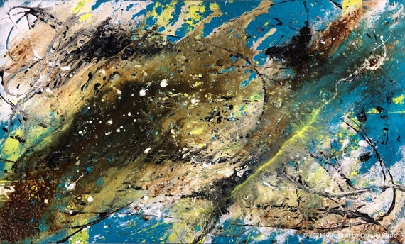 Kunstbild Picture „Dynamic Change“, Maße: 100 cm x 60 cm x 2 cm