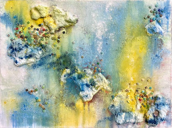 Kunstbild Picture “Another World“, Maße: 80 cm x 60 cm x 1,7 cm