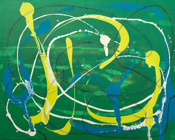 Wall art, wall design, wall decoration, abstract art, acrylic, original, canvas