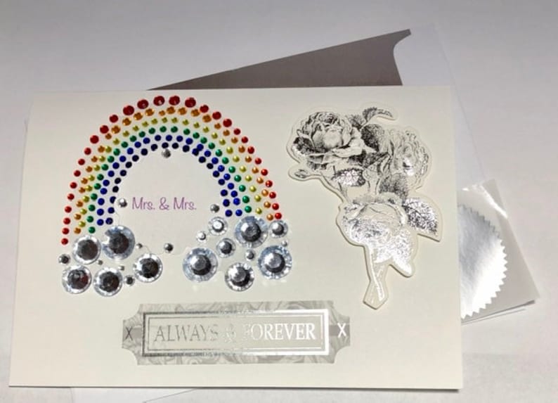 Pride Mrs /& Mrs Wedding Card