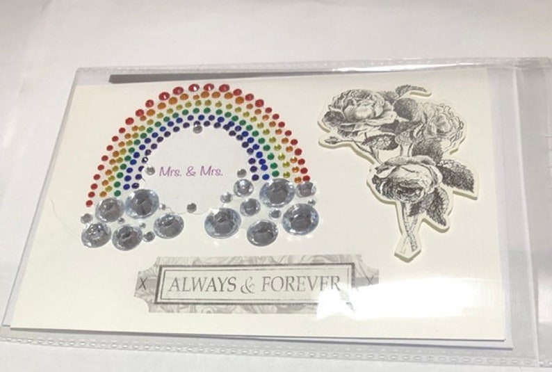 Pride Mrs /& Mrs Wedding Card