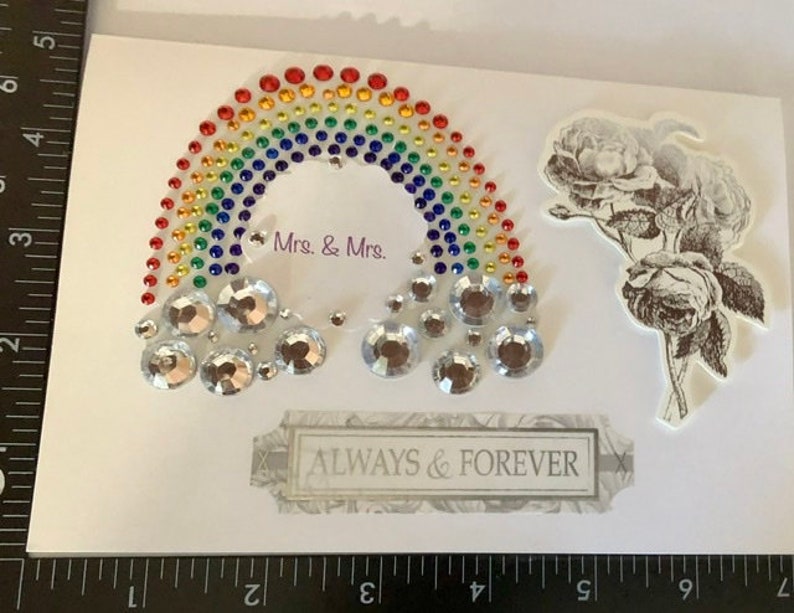 Pride Mrs /& Mrs Wedding Card