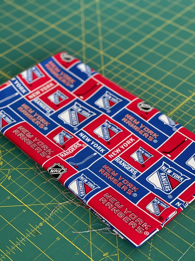 44 inches wide New York Rangers 12 yard cut