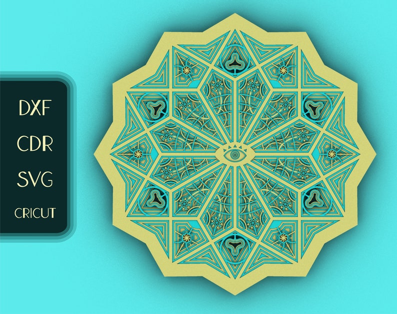 Free Free 3D Mandala For Cricut 770 SVG PNG EPS DXF File