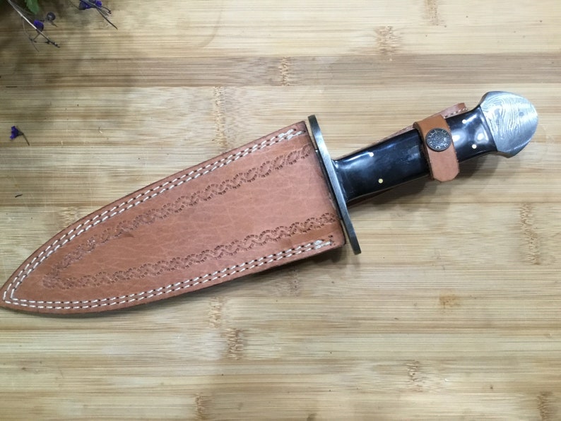 Medieval Damascus Knights Arming Dagger
