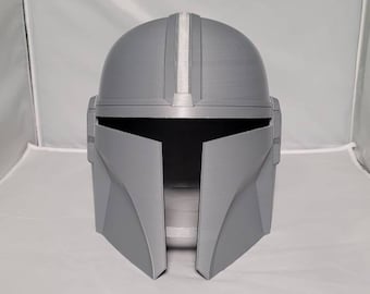 Din Djarin Mandalorian Helmet - RAW 3D Printed Prop Replica