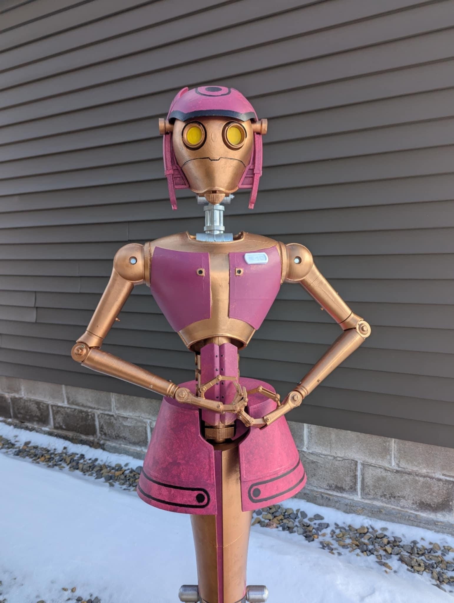 WA-7 waitress droid. 1:1 scale Life size Kit